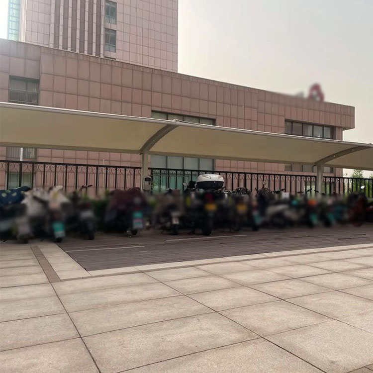 墨玉县膜结构电动车棚