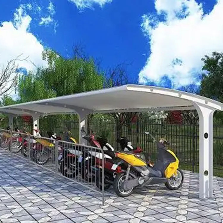 墨玉县膜结构电动车棚